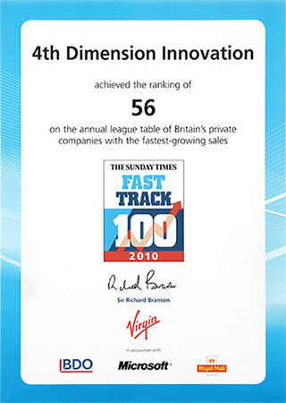 Sunday Times Fast Track 100